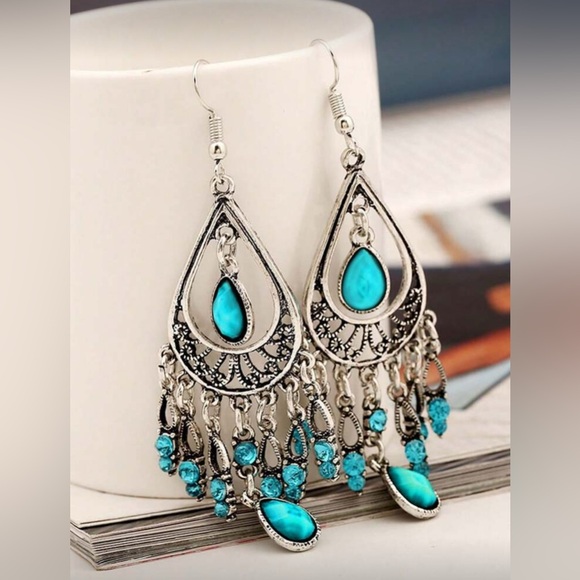 Jewelry - Bohemian Style Chandelier Earrings